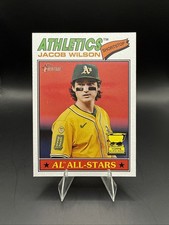 2026 Topps Heritage Jacob Wilson #17 AL All-Stars Athletics Baseball