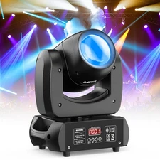 HOLDLAMP 120W Moving Head DJ Lights Rotating 18-Facet Prism Stage Lighting 7