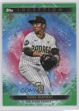 2024 Topps Inception Green Yuki Matsui #74 1g1q