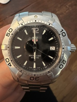 TAG Heuer Aquaracer Men's Black Watch - WAF1110.BA0800