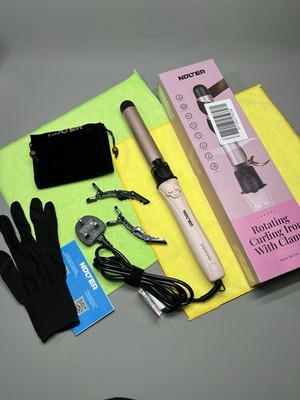 Rotierender Lockenstab Automatic Reset 26mm Hair Curler Instant Heat Ionic 360°