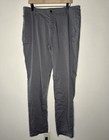 Men’s birddogs grey stretch twill khaki casual pants no liner size 36 x 34 — photo 2