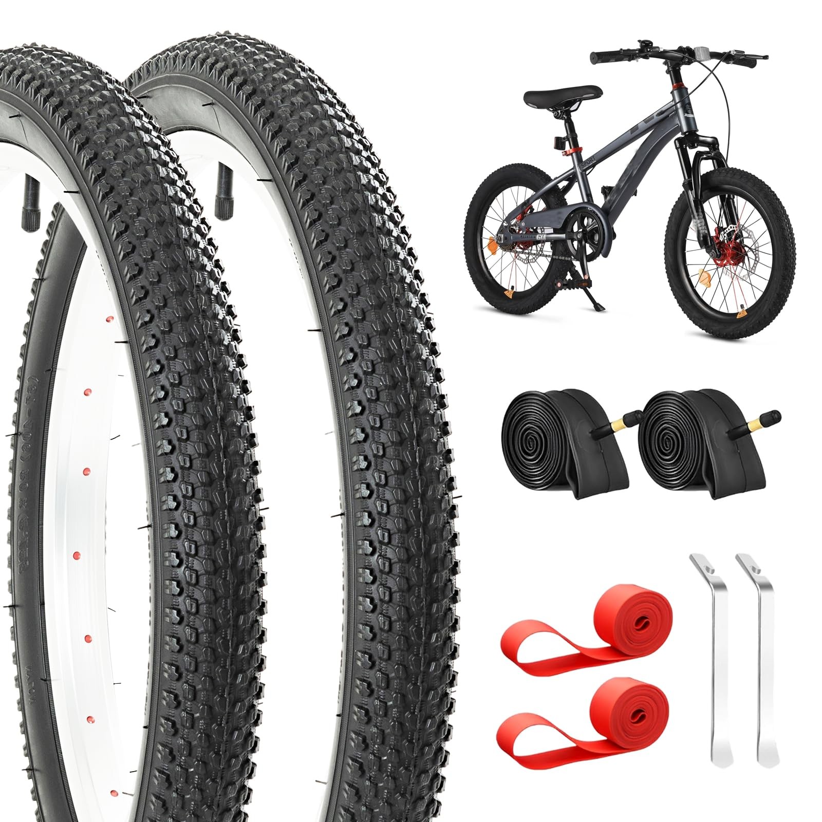 Set di 2 Pneumatici per Mountain Bike 20"