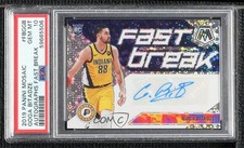 2019-20 Panini Mosaic Fast Break Goga Bitadze #FB-GGB PSA 10 GEM MT Auto n0c