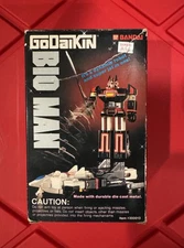 Bio Man W/ Box Godaikin 1984 Bandai Popy Chogokin 5" Action Figure