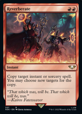 Reverberate [Warhammer 40,000 Commander 40K] M/NM MTG Magic