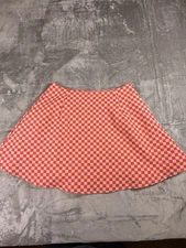 Cabana By Crown and Ivy Women’s Skirt Size 6 Gingham Checkered