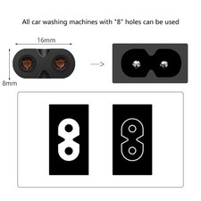 Household Lunch Box Chargeres Car Frige Power Cables Plastic Texture 1.6Meters