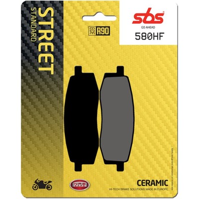 SBS 580HF Street Ceramic Bremsbelag für zuverlässige Bremskraft vorne links Yama