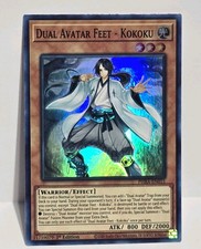 Yu-Gi-Oh! Dual Avatar Feet - Kokoku PHRA-EN015 1st Edition Super Rare Light Play