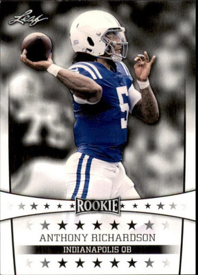 2023 Leaf Rookie Star Anthony Richardson RC #ST-01 Indianapolis Colts Mint