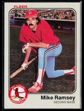 1983 Fleer Mike Ramsey #19