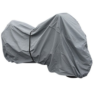 BikeIt Motorradabdeckung Medium Silber Wasserdicht Außen Premium Regen Bike Cover