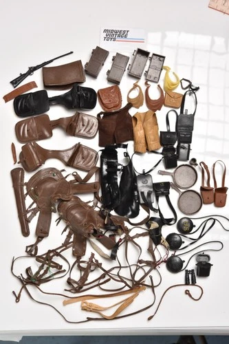 70's Marx Johnny West Lot of Weapons and Accessories - Lot 1