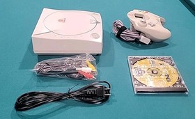 🕹Dreamcast Region Free  NEW battery & fuse🔥ALL NEW CAPACITORS!🕹Complete 🕹