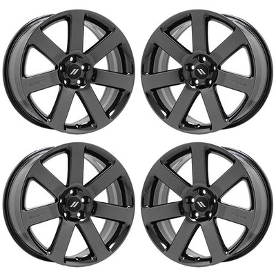 20'' Chrysler 300 SRT Black Chrome wheels rim Factory OEM set 2438 EXCHANGE