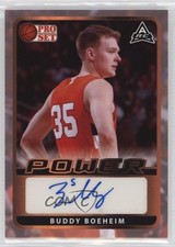 2021-22 Leaf Pro Set Power Base Auto Buddy Boeheim #BA-BB1 Auto 13d7