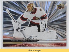 2024-25 Upper Deck Series 1 Outburst Silver Joonas Korpisalo #130 READ 17s7