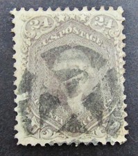 nystamps US Stamp # 78 Used $400 Fancy Cancel A17x3888