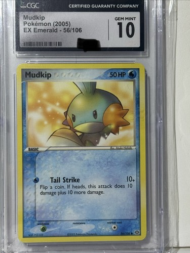 Mudkip graded CGC 10 for sale on eBay