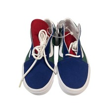 NO BOX VANS Old Skool Yacht Club SIZE 7 US Mens Blue, Green, Yellow, Red
