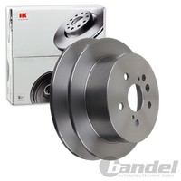 2X Nk Bremsscheiben 288Mm Voll Hinten Passend FÜR Lexus Rx Toyota Highlander |