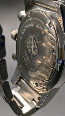 水盤，古銅製，時代物，重17千克。 Excellent condition TAKEO KIKUCHI Chronograph Men's Quartz