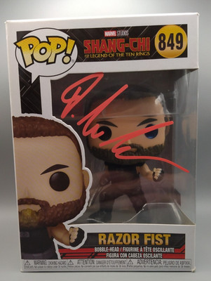 Florian Munteanu Signed Autographed Razor Fist Funko Pop #849 COA #151319 AUTO