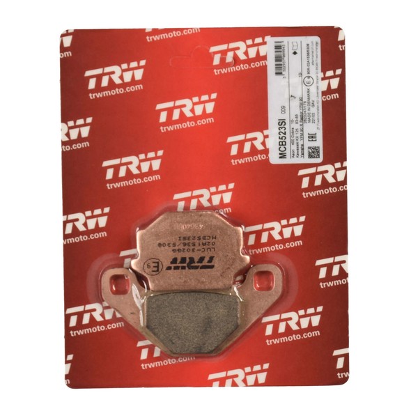 TRW Bremsbelag Sinter Offroad (FüR: Kawasaki KMX 200 MX200 88-92 Hinten )-image