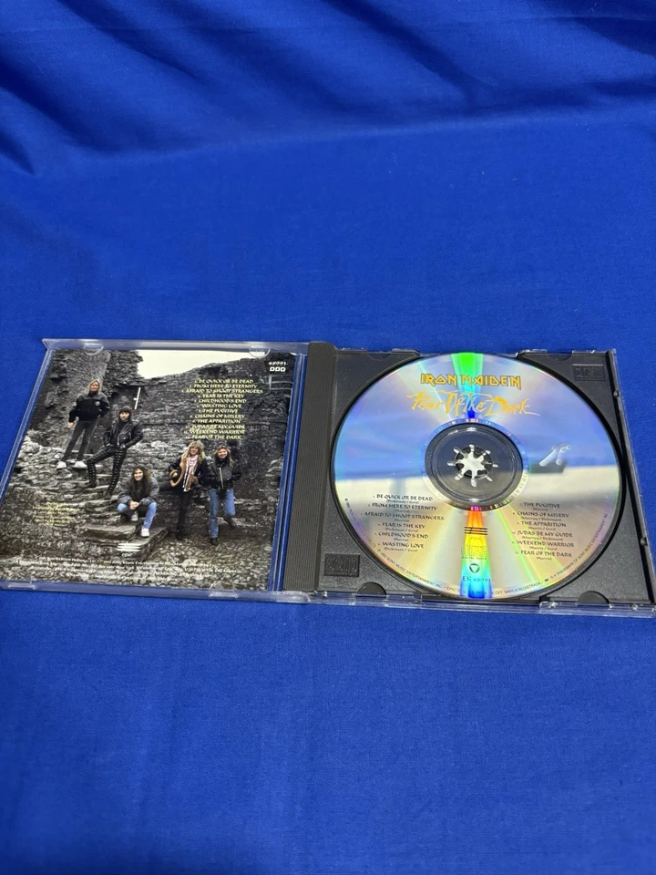 CD Lot Of 6 CDs Iron Maiden Bruce Dickinson Fear Of The Dark Ed Hunter Metal — 第 3/4 张图片