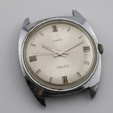 Vintage Timex Electric Quartz Analog Watch Sales As Is Untested for Parts
