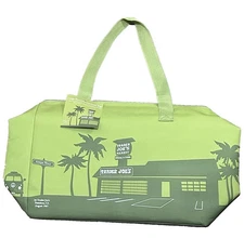Trader Joe's Insulated Reusable tote Bag 8 Ga Olive Green NEW RELEASE LIMITED!!