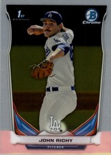 2014 Bowman Chrome Draft Baseball Card #CDP98 John Richy