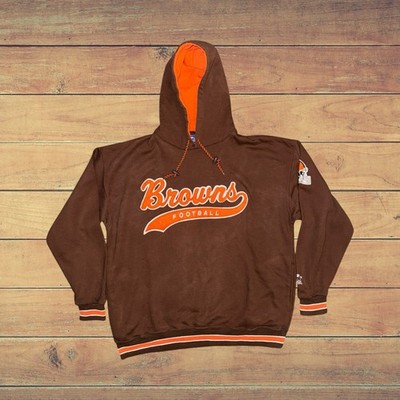 Vintage 90s Starter Cleveland Browns Hoodie XL NFL Made In Korea USA