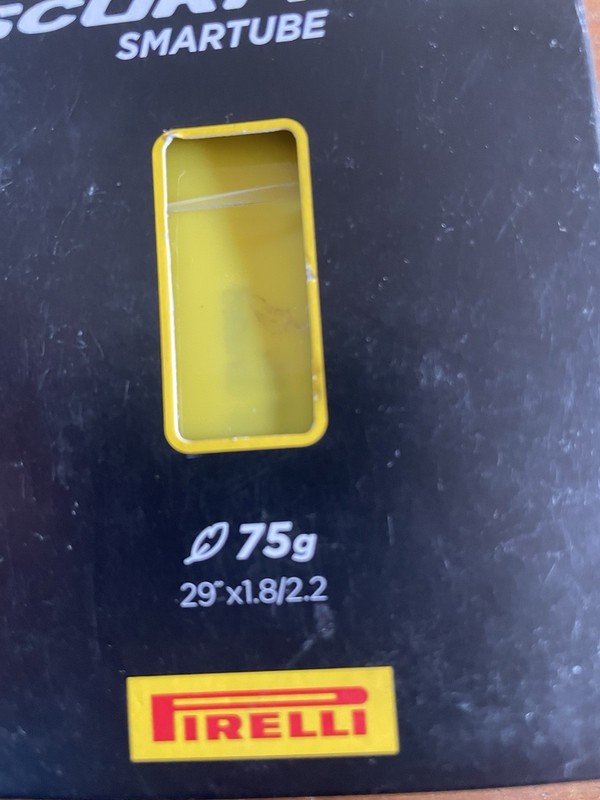 Pirelli Scorpion MTB SmarTube - 29 x 1.8-2.2 (Lightweight & Compact MTB Tube)