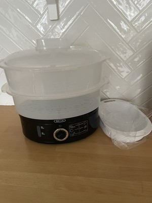 BELLA Zweistufiger Dampfgarer - Neu/Unbenutzt (Kunststoffbehälter stark beschädigt)
