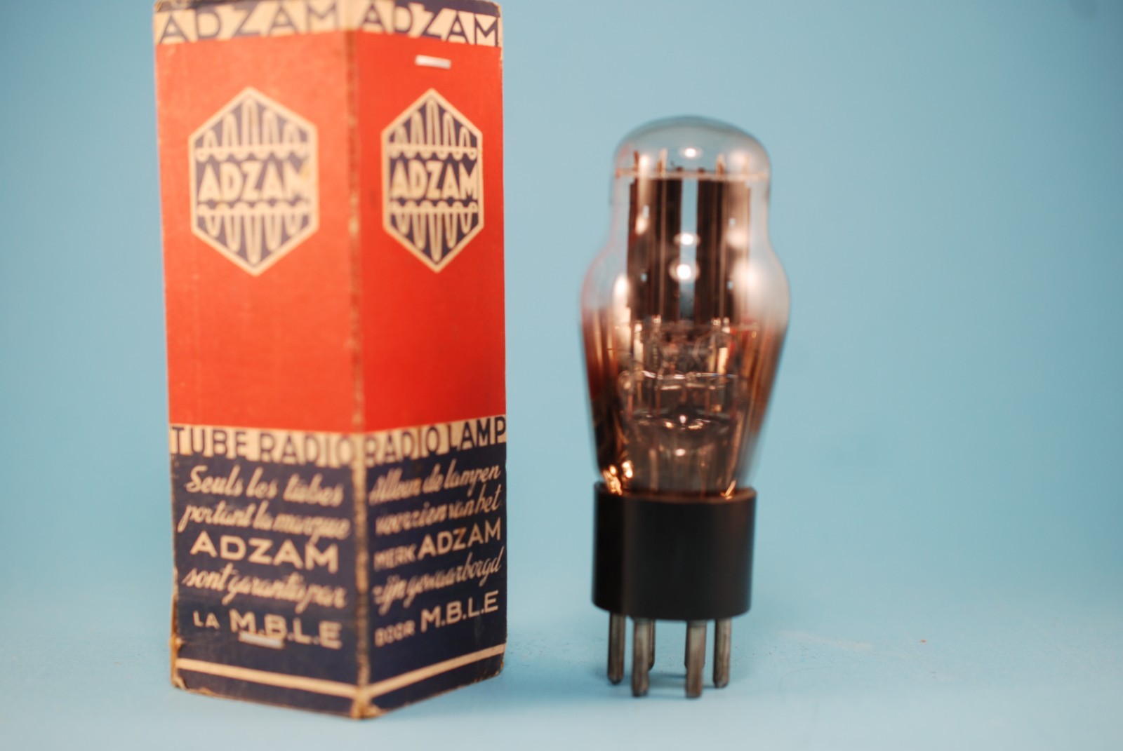 Adzam 25Z5 NOS Tested Full-wave Vacuum Rectifier Power Supply Tube Valve