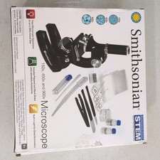 Microscope Kit Kids Ages 8 STEM by Smithsonian