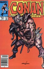 Conan the Barbarian Mark Jewelers #163MJ VG/FN 5.0 1984 Stock Image Low Grade