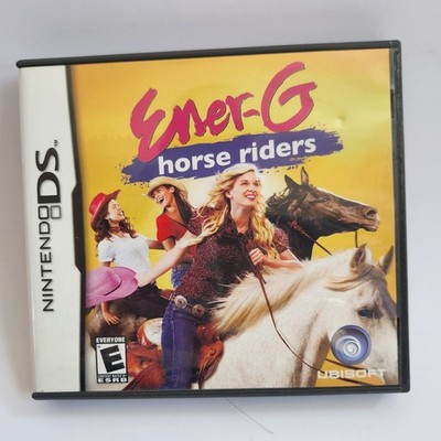 Ener-G Horse Riders Nintendo DS Game with Original Case, Tested Working 2008