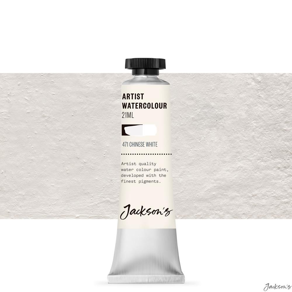 Jackson's : Artist Watercolour Paint : 21ml : Chinese White : Tube of Highly ...