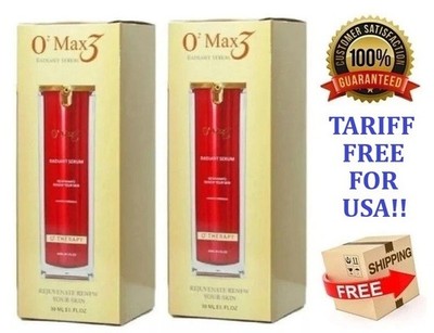 2 Boxes RF3 World O2Max3 Radiant Serum Skin Firming Lifting Anti Aging Serum