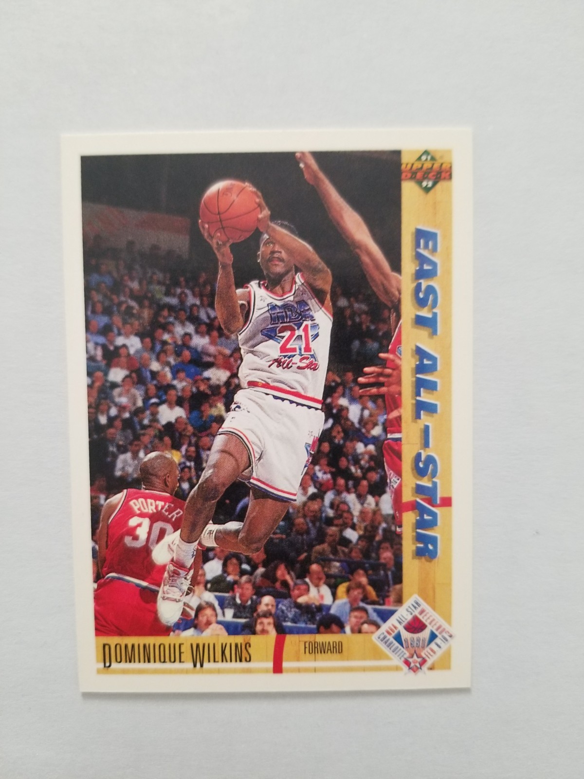 Dominique Wilkins 1991-92 Upper Deck #66 Hawks