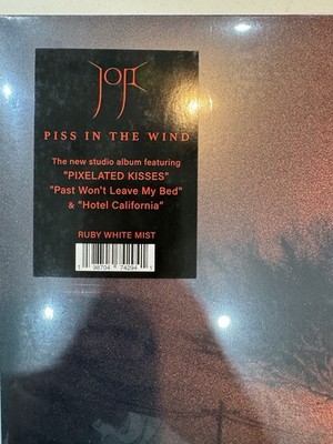 SIGNED | SEALED Joji Piss In The Wind Ruby White Mist Vinyl Record