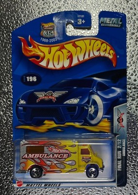AMBULANCE HOT WHEELS FINAL RUN
