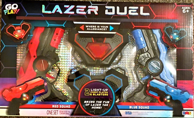 LAZER DUEL LAZER TAG SET 2 PLAYERS from RMS International - New