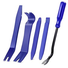5PCS Auto Trim Removal Tool Kit No-Scratch Pry Tool Kit for Car Door 5Pcs Blue