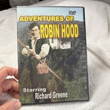 The Adventures of Robin Hood (NEW SEALED DVD) 3 Episodes, Richard Greene