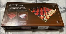 New Classic Games Box: 3 in 1 - Chess / Check...