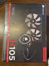 Corsair H105 240mm AIO Cooler NIB   38mm Radi...